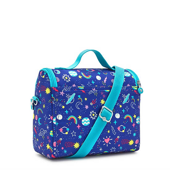 Kipling New Kichirou Printed Lunch Bag Táska Kék | HU 2157NW